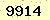 請輸入此驗證碼 : 9914