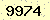 請輸入此驗證碼 : 9974