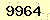 請輸入此驗證碼 : 9964