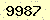 請輸入此驗證碼 : 9987