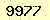 請輸入此驗證碼 : 9977