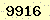 請輸入此驗證碼 : 9916