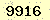 請輸入此驗證碼 : 9916