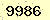 請輸入此驗證碼 : 9986