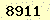請輸入此驗證碼 : 8911