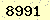 請輸入此驗證碼 : 8991