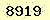 請輸入此驗證碼 : 8919