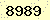 請輸入此驗證碼 : 8989