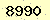請輸入此驗證碼 : 8990