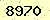 請輸入此驗證碼 : 8970