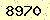 請輸入此驗證碼 : 8970