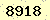 請輸入此驗證碼 : 8918