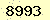 請輸入此驗證碼 : 8993