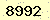 請輸入此驗證碼 : 8992
