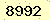 請輸入此驗證碼 : 8992
