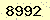 請輸入此驗證碼 : 8992