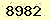 請輸入此驗證碼 : 8982