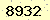 請輸入此驗證碼 : 8932