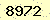 請輸入此驗證碼 : 8972