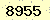 請輸入此驗證碼 : 8955