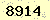 請輸入此驗證碼 : 8914