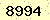 請輸入此驗證碼 : 8994