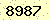 請輸入此驗證碼 : 8987