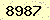 請輸入此驗證碼 : 8987