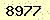 請輸入此驗證碼 : 8977