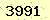 請輸入此驗證碼 : 3991
