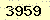 請輸入此驗證碼 : 3959