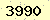 請輸入此驗證碼 : 3990