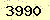 請輸入此驗證碼 : 3990