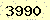 請輸入此驗證碼 : 3990