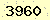 請輸入此驗證碼 : 3960