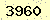 請輸入此驗證碼 : 3960