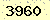 請輸入此驗證碼 : 3960
