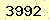請輸入此驗證碼 : 3992