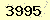請輸入此驗證碼 : 3995