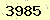 請輸入此驗證碼 : 3985