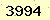 請輸入此驗證碼 : 3994