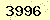 請輸入此驗證碼 : 3996
