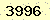 請輸入此驗證碼 : 3996