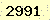 請輸入此驗證碼 : 2991