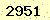 請輸入此驗證碼 : 2951