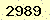 請輸入此驗證碼 : 2989