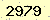 請輸入此驗證碼 : 2979