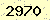 請輸入此驗證碼 : 2970