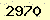 請輸入此驗證碼 : 2970