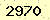 請輸入此驗證碼 : 2970